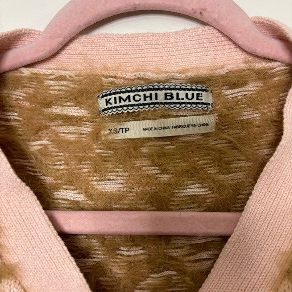 Kimchi Blue meo cardigan animal print XS - Picture 4 of 5